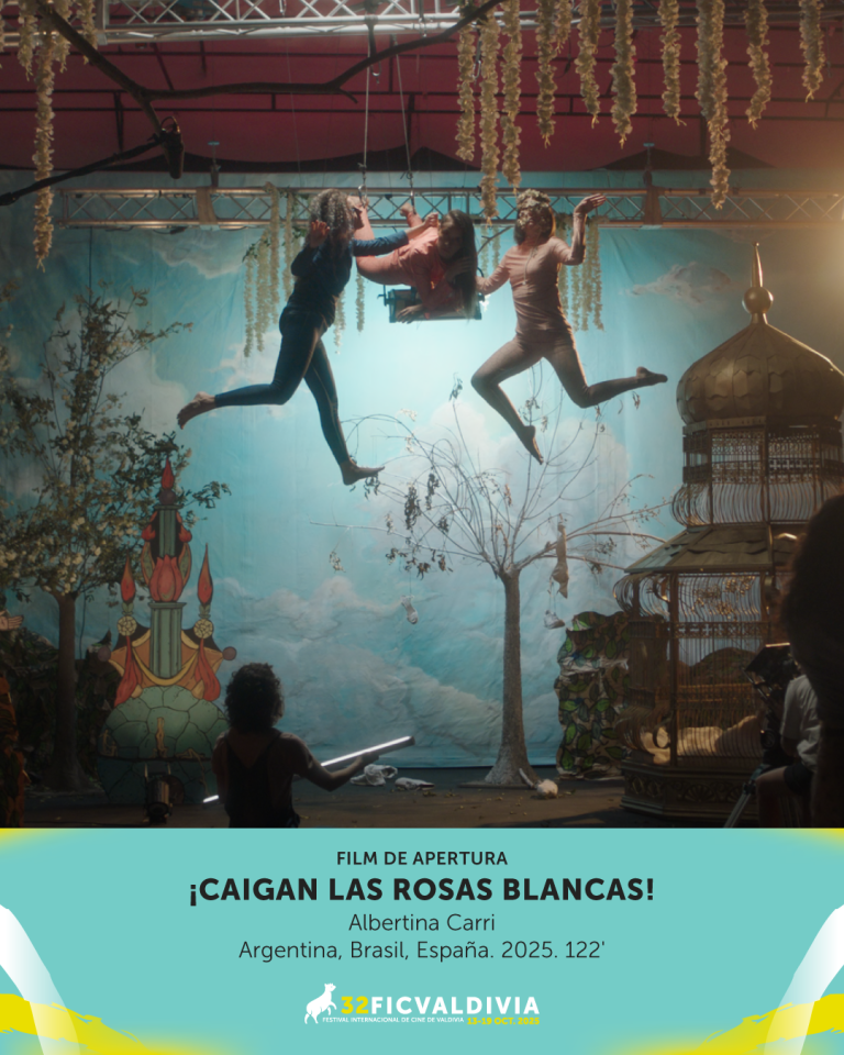 FICValdivia abre su convocatoria 2025 y anuncia “¡Caigan las rosas blancas!” como su Film de Apertura