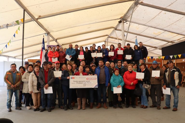 Más de 450 usuarios de Lago Ranco reciben impulso para fortalecer su producción y prepararse para el invierno