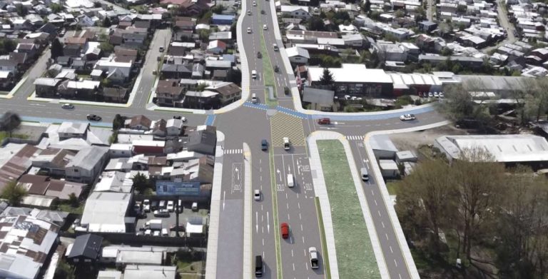 MOP avanza en diseño para reposición completa de Avenida España en barrio Las Ánimas de Valdivia