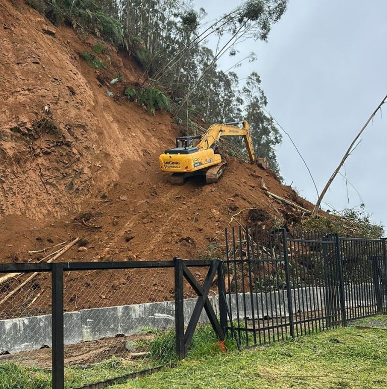 MOP habilitará bypass provisorio en Ruta Valdivia-Corral mientras despeja derrumbe en sector La Rama