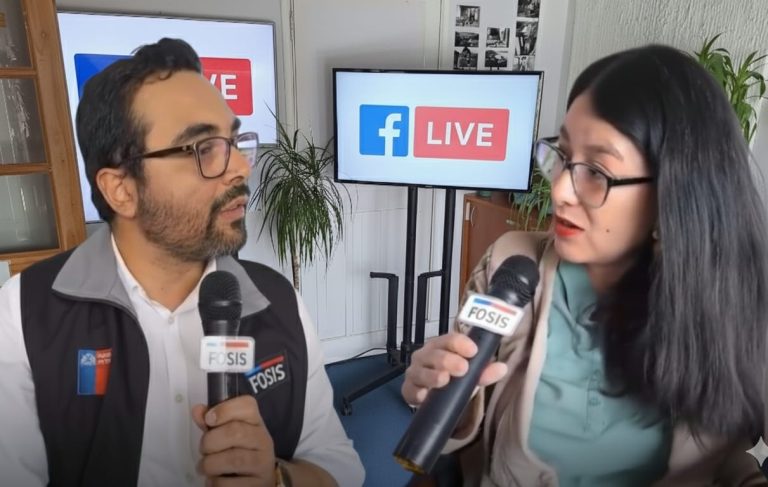 FOSIS Los Ríos realizó transmisiones en vivo sobre el Monotributo Social