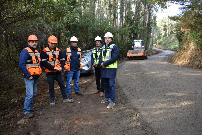 MOP mejora nivel de tránsito con conservaciones de caminos en Río Bueno, Lanco y Mariquina
